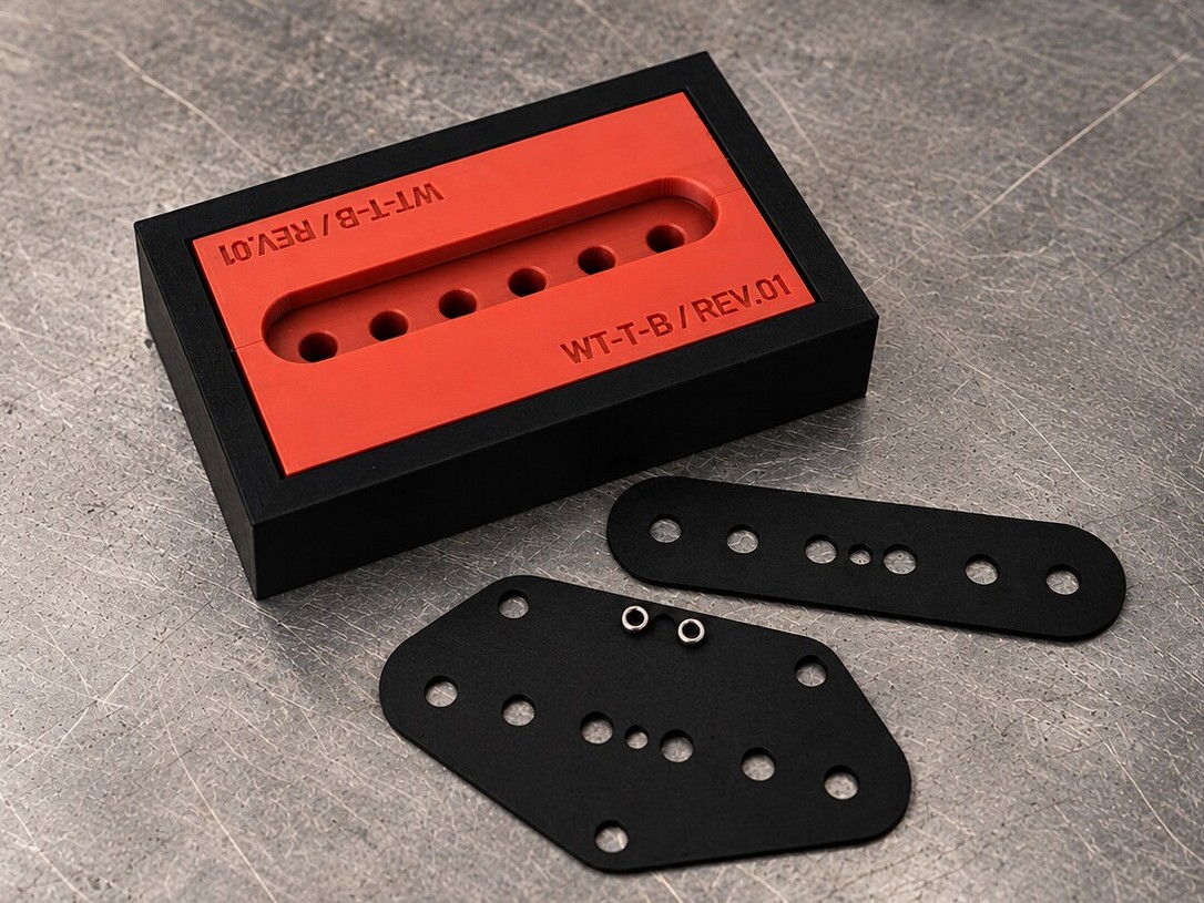 Winder Tooling Telecaster® Bridge pickup assembly jig