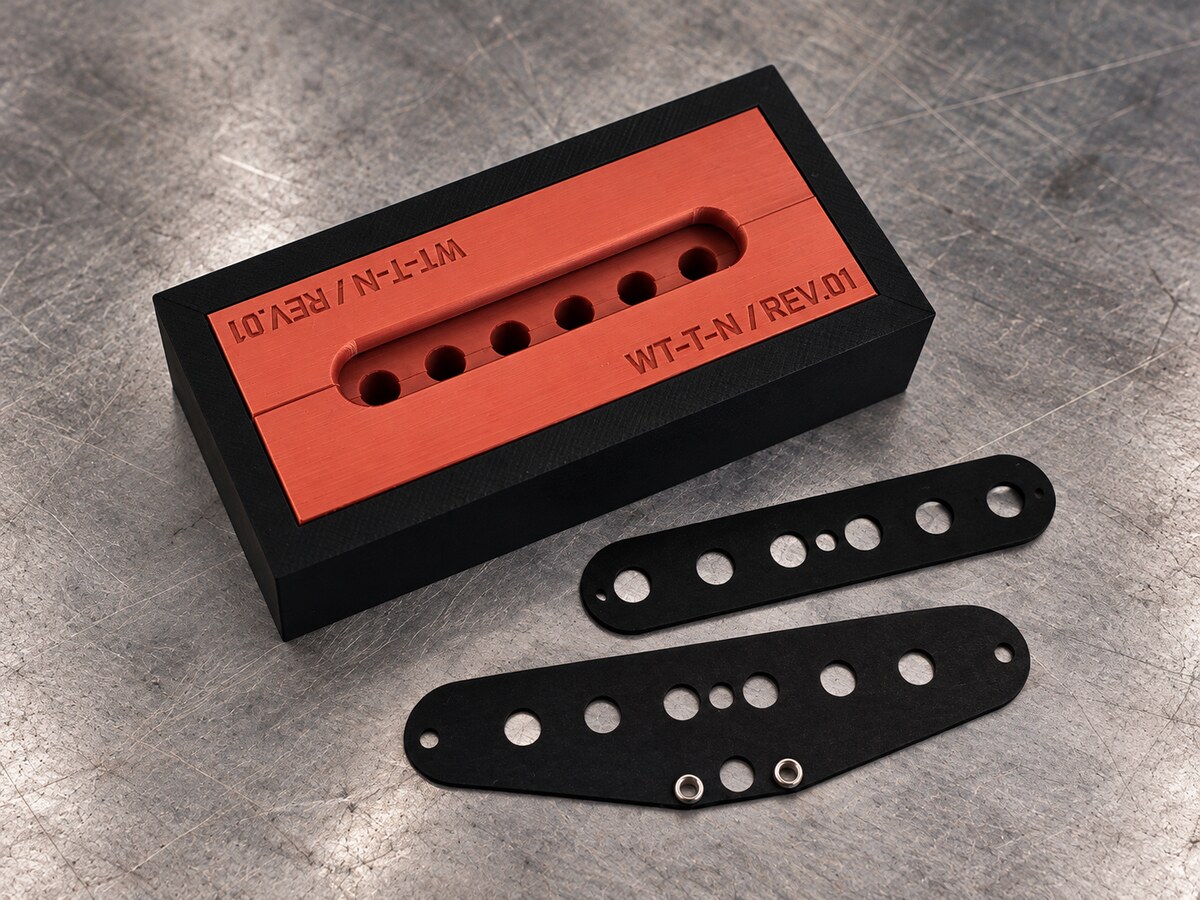 Winder Tooling Telecaster® Neck pickup assembly jig