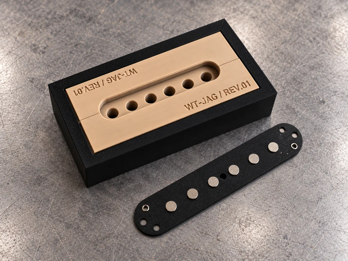Winder Tooling Jaguar® pickup assembly jig