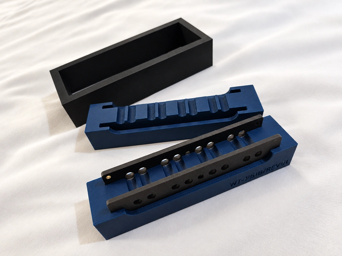 Jazz Bass® Bridge Assembly Jig - Image 2