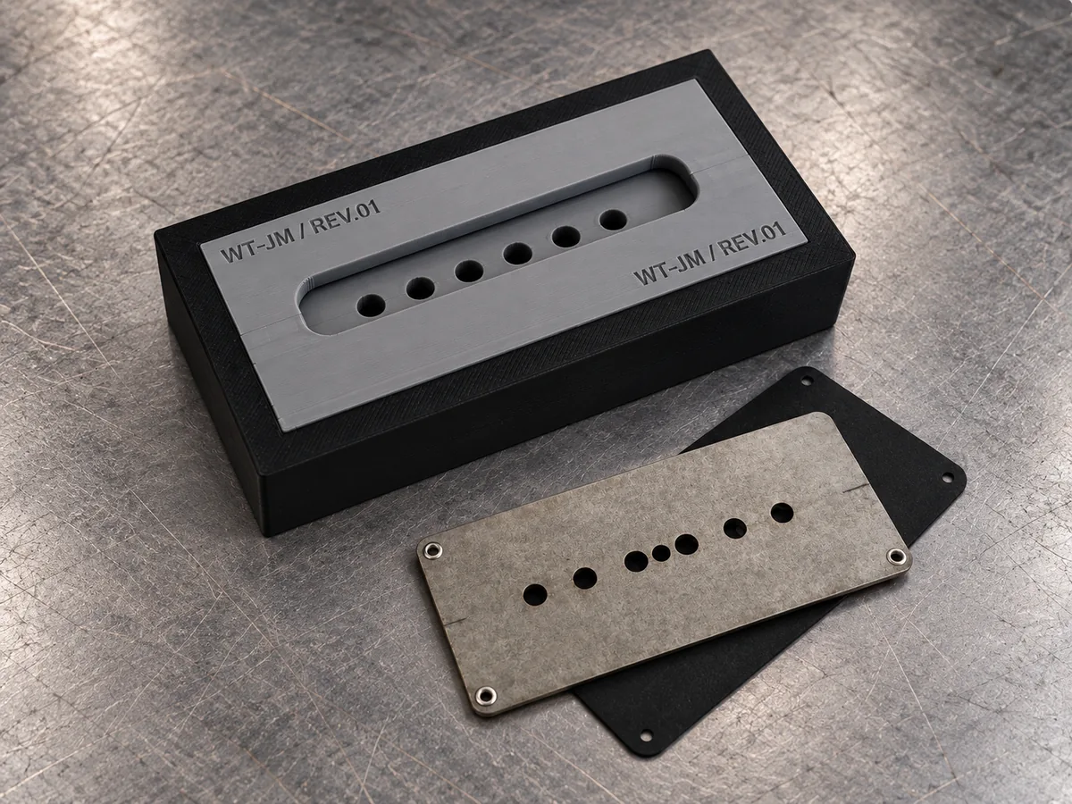 Winder Tooling Jazzmaster® pickup assembly jig