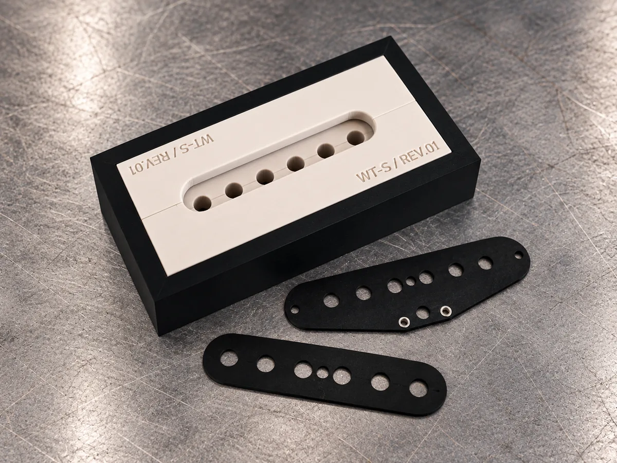 Winder Tooling Stratocaster® pickup assembly jig